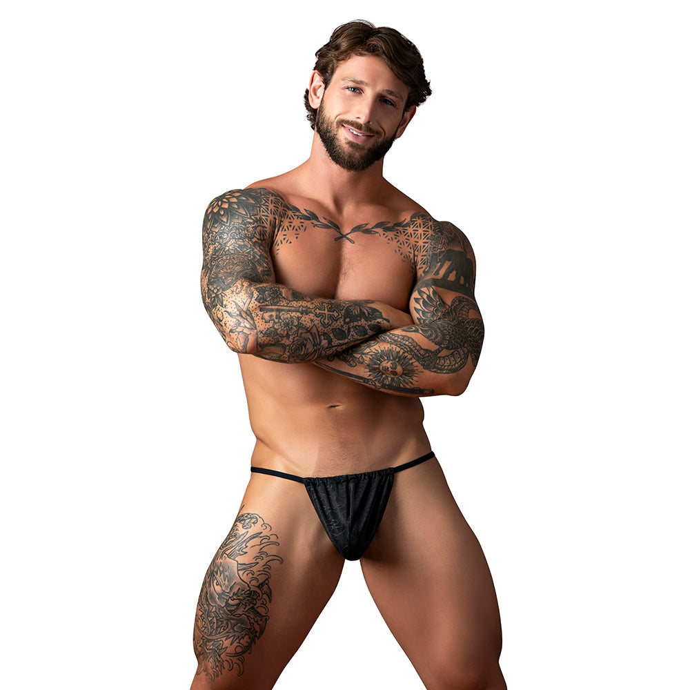 Kilauea Men's G-String Black - One Size